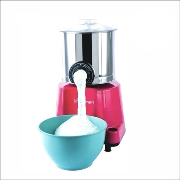 SMARTFINGERS COMFORT PLUS WET GRINDER 3 IN ONE OFFER(2 LITRE PINK)